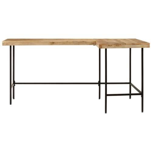 Radni stol 165x110x77 cm Puno drvo Mango i željezo Cijena