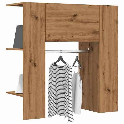 Ormarić za hodnik Artisan hrast 97,5x37x99 cm izrađeno drvo - hrast artisan 1 Cijena