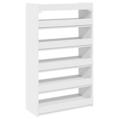 Stalak za cipele bijeli 60x25x100 cm izrađeno drvo - Bijela 1 100 cm 60 cm Cijena