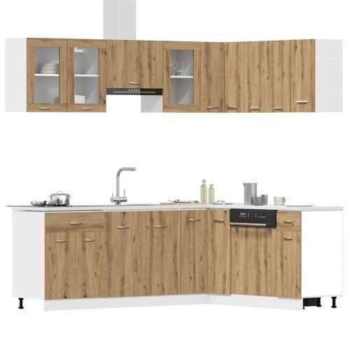11-dijelni set kuhinjskih ormarića Artisan hrast - artisian oak 1 bez radne ploče Cijena