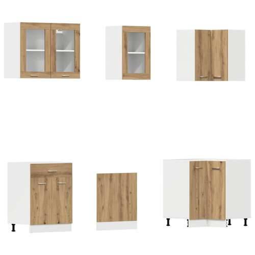 11-dijelni set kuhinjskih ormarića Artisan hrast - artisian oak 1 bez radne ploče Cijena