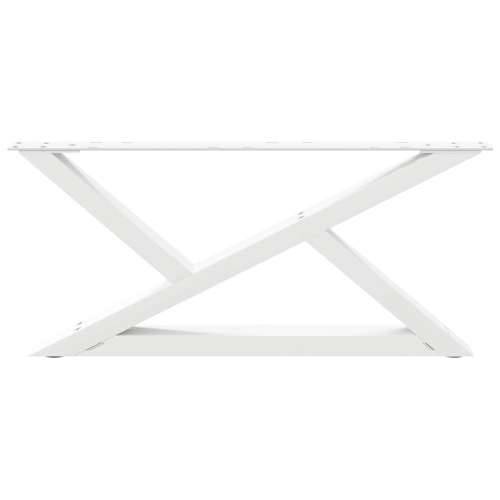 Noge za klub stolić 2 kom Bijele 70 x (30-31,3) cm Čelik - Bijela 70 x (30-31.3) cm 1 Cijena