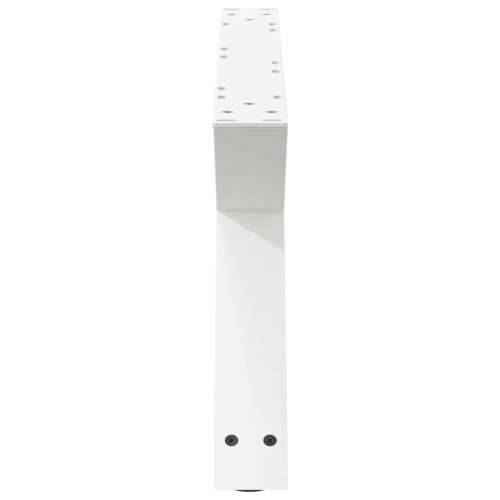Noge za klub stolić 2 kom Bijele 70 x (30-31,3) cm Čelik - Bijela 70 x (30-31.3) cm 1 Cijena