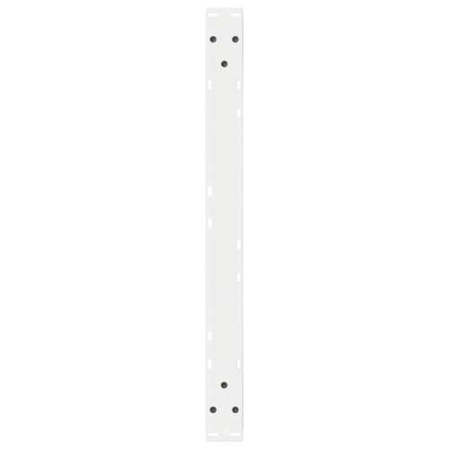 Noge za klub stolić 2 kom Bijele 70 x (30-31,3) cm Čelik - Bijela 70 x (30-31.3) cm 1 Cijena
