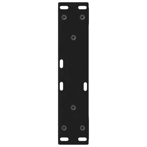 Noge za klub stolić 2 kom Crne 38 x (42-43,3) cm Čelične - Crna 38 x (42-43.3) cm 1 Cijena