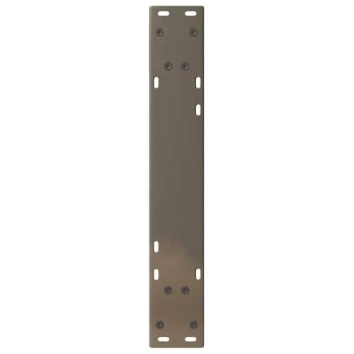Noge za blagovaonski stol 2 kom. Prirodni čelik 60 x (72-73,3) cm Čelik - Prirodna 60 x (72-73.3) cm 1 Cijena