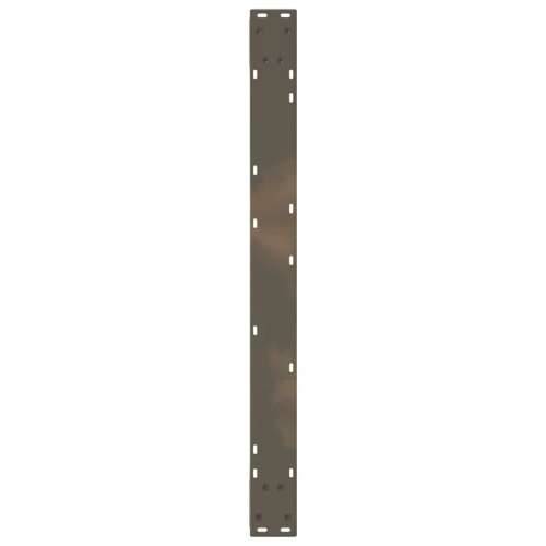 Noge za blagovaonski stol 2 kom Prirodni čelik 90x(72-73,3) cm - Prirodna 90 x (72-73.3) cm 1 Cijena