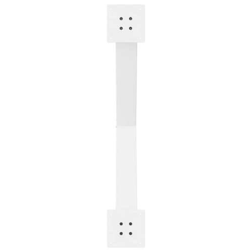 Noge za blagovaonski stol X-oblikovane 3 kom Bijele 90 x (72-73) cm Čelične - Bijela 90 x (72-73) cm (80 mm) 3 1 Cijena