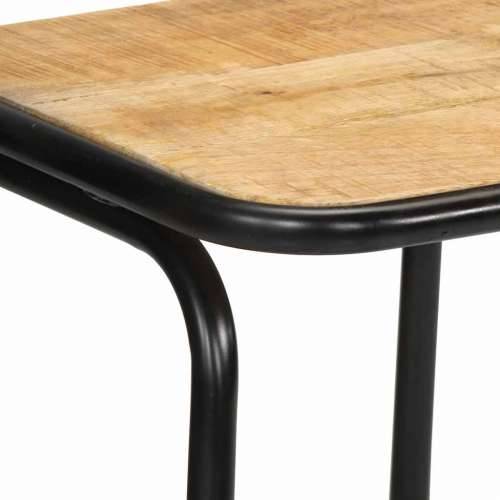 Barske stolice 2 kom 46x35,5x80 cm puno drvo grubo mango - 46 x 35.5 x 80 cm 2 Grubo masivno drvo manga Cijena