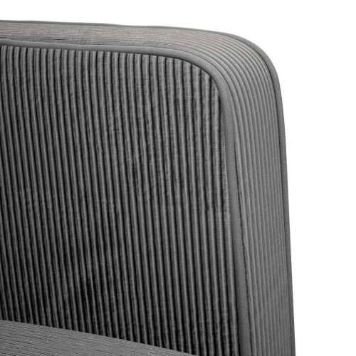Sofa fotelja s naslonima za ruke tamno siva 54 cm - Tamno siva 1 Cijena