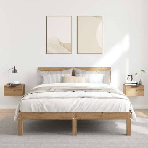 Zidni noćni ormarići 2 kom boja hrasta artisan 34x30x20 cm - hrast artisan 2 Cijena