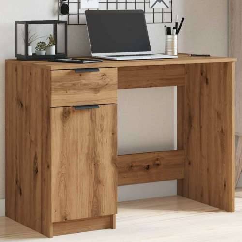 Stol Artisan hrast 100x50x75 cm konstruirano drvo - hrast artisan Cijena