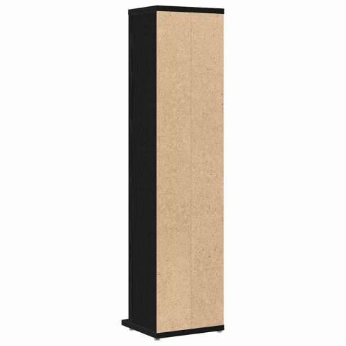 CD ormarić crni hrast 21x20x88 cm konstruirano drvo - Crni hrast 1 Cijena
