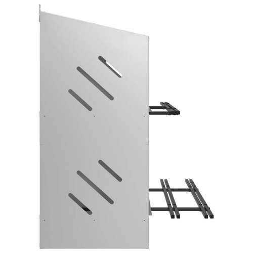 Kutija za gniježđenje za piliće s 8 odjeljka metala - Pocinčano srebro 106,5 x 79 x 109,5 cm Cijena