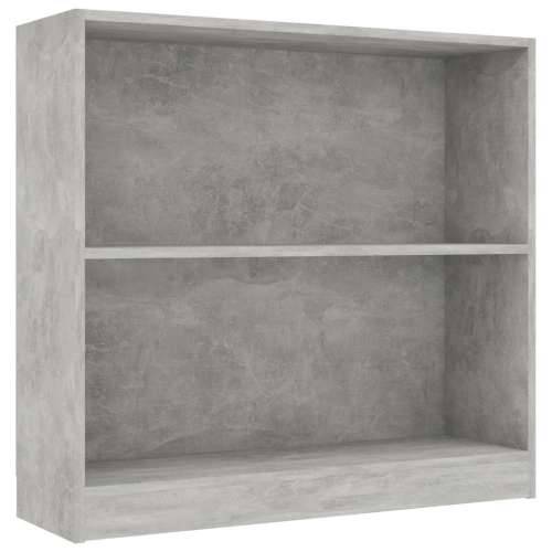 Polica za knjige boja betona 80x24x75 cm konstruirano drvo - Beton siva 1 75 cm 80 cm Cijena