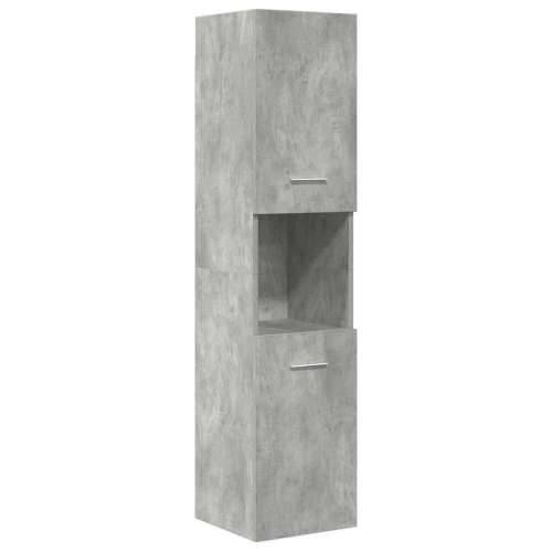 5-dijelni set kupaonskog namještaja siva boja betona drveni - Beton siva 90 x 38.5 x 46 cm 1 Cijena