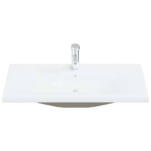 5-dijelni set kupaonskog namještaja siva boja betona drveni - Beton siva 90 x 38.5 x 46 cm 1 Cijena