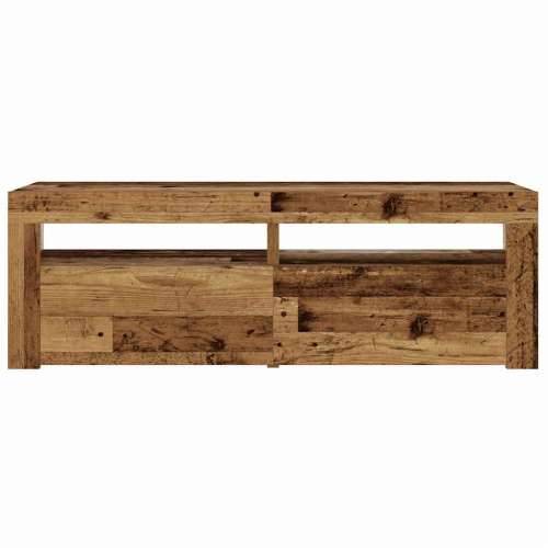 Noćni ormarići 2 kom s LED diodama staro drvo 60x35x40 cm - Staro drvo 2 Cijena