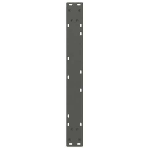 Noge za blagovaonski stol 2 kom antracit 70x(72-73,3) cm čelik - Antracit 70 x (72-73.3) cm 1 Cijena