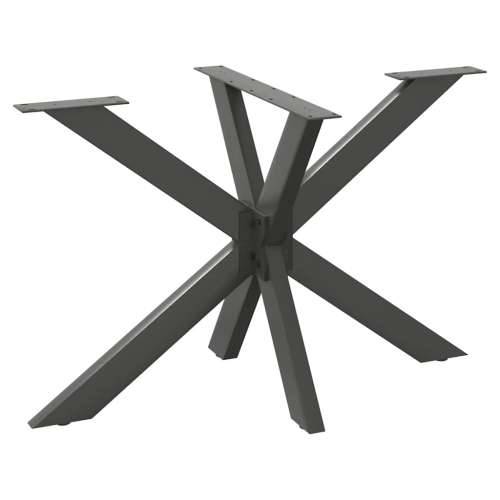 Noge blagovaonskog stola u obliku pauka antracit 120x68x(72-73) cm čelik - Antracit 120 x 68 x (72-73) cm 1 Cijena