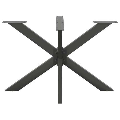 Noge blagovaonskog stola u obliku pauka antracit 120x68x(72-73) cm čelik - Antracit 120 x 68 x (72-73) cm 1 Cijena
