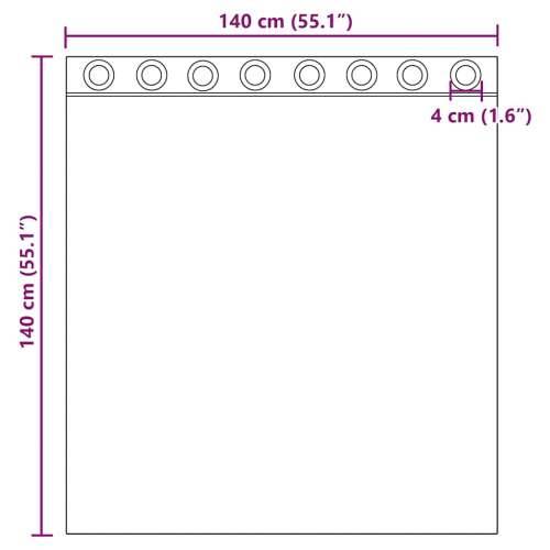 Voile zavjese s ušicama 2 kom jabučno zelena 140x140 cm - Jabukova zelena 140 x 140 cm 1 s ušicama Cijena