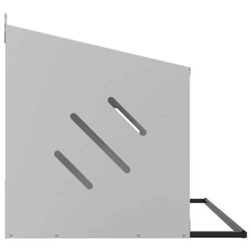 Kutija za gniježđenje za piliće s 2 odjeljka metala - Pocinčano srebro 54 x 64 x 59,5 cm Cijena