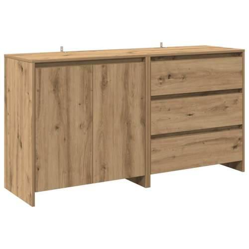 2-dijelni komoda boja hrast artisan konstruirano drvo - hrast artisan 2 Cijena