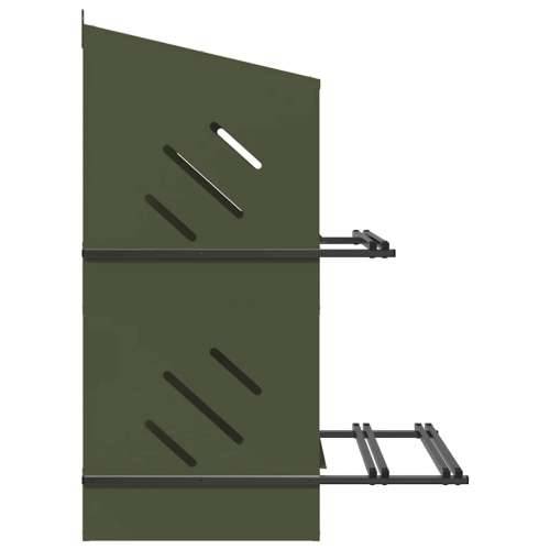 Kutija za gniježđenje za piliće s 4 odjeljka metalna - Maslinovo zelena 54 x 79 x 109,5 cm Cijena
