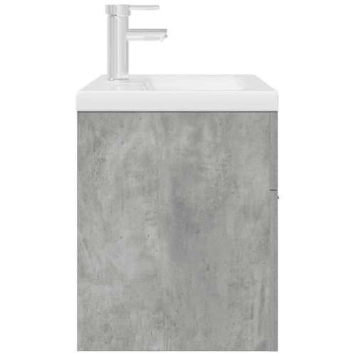Kupaonski ormarić s ugrađenim Lavabo - Umivaonikom i slavinom - Beton siva 60 x 38.5 x 46 cm Sa slavinom 1 Cijena