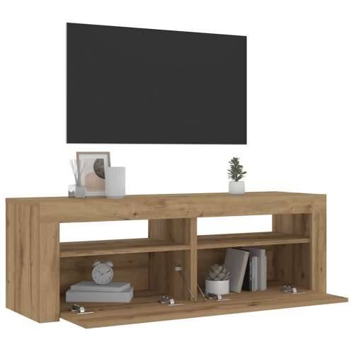 Noćni ormarići 2 kom s LED svjetlima boja hrasta 60x35x40 cm - hrast artisan 2 Cijena