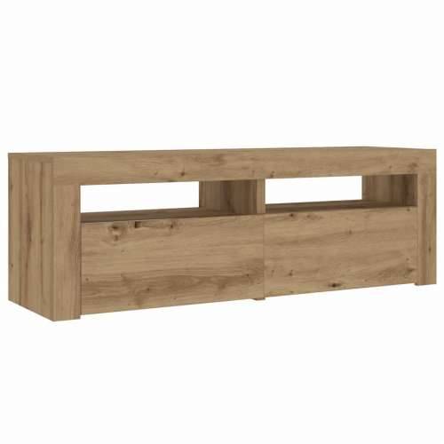 Noćni ormarići 2 kom s LED svjetlima boja hrasta 60x35x40 cm - hrast artisan 2 Cijena
