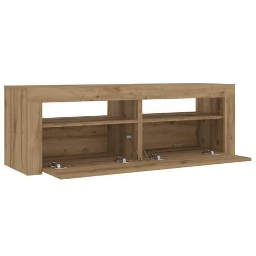 Noćni ormarići 2 kom s LED svjetlima boja hrasta 60x35x40 cm - hrast artisan 2 Cijena