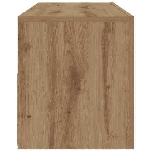 Noćni ormarići 2 kom s LED svjetlima boja hrasta 60x35x40 cm - hrast artisan 2 Cijena