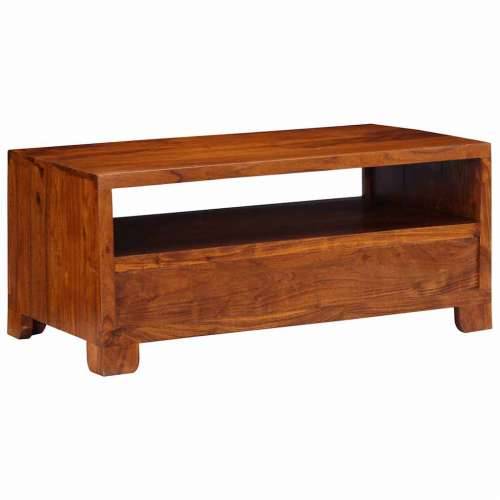 Stolić za kavu 90x50x40 cm od masivnog drva bagrema Cijena
