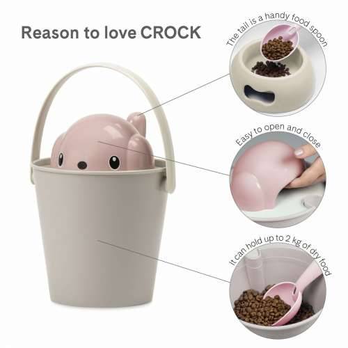 Staklenka za hranu za kućne ljubimce United Pets Roza 2 Kg Cijena
