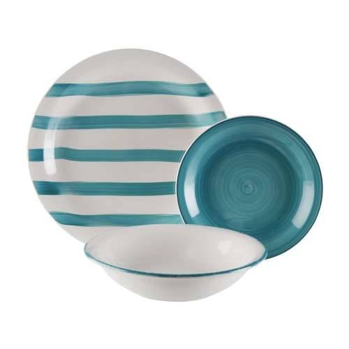 Posuđe za jelo Versa Plava 26,5 x 26,5 cm 18 Dijelovi Cijena
