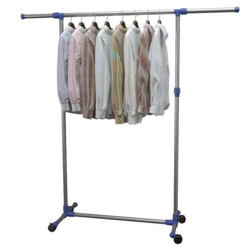 Podesivi stalak za odjeću od nehrđajućeg čelika 165x44x150 cm Cijena