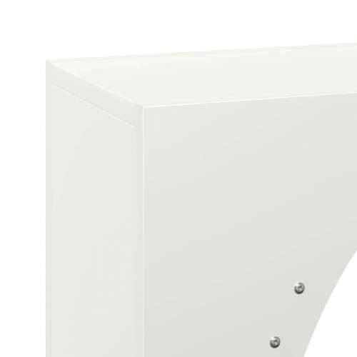 Stalak za drva bijela 50x23x100 cm hladno valjani čelik - Bijela Cijena