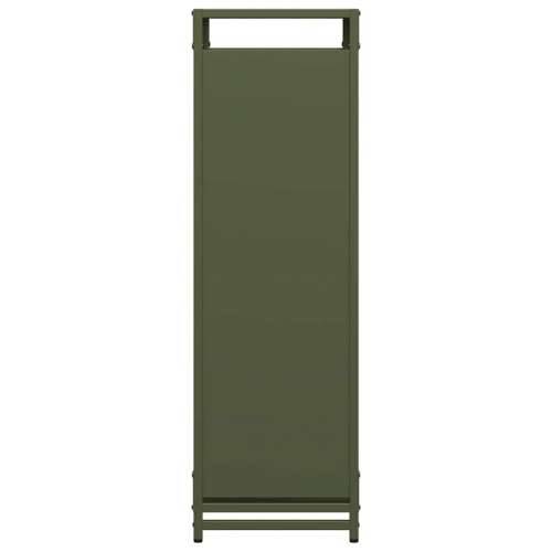 Stalak za drva 44x28x90 cm hladno valjani čelik - Maslinovo zelena 44 x 28 x 90 cm Cijena
