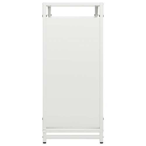 Stalak za drva bijela 60x28x65 cm hladno valjani čelik - Bijela 60 x 28 x 65 cm Cijena