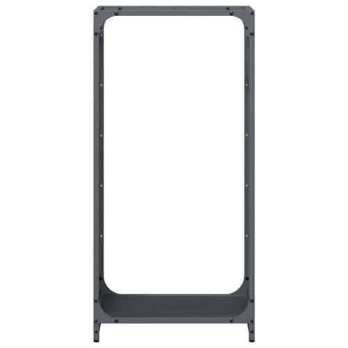 Stalak za drva antracit 44x28x90 cm hladno valjani čelik - Antracit 44 x 28 x 90 cm Cijena