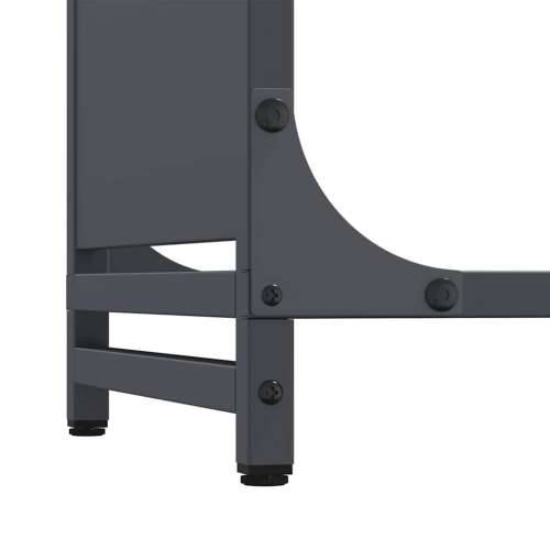 Stalak za drva antracit 44x28x90 cm hladno valjani čelik - Antracit 44 x 28 x 90 cm Cijena