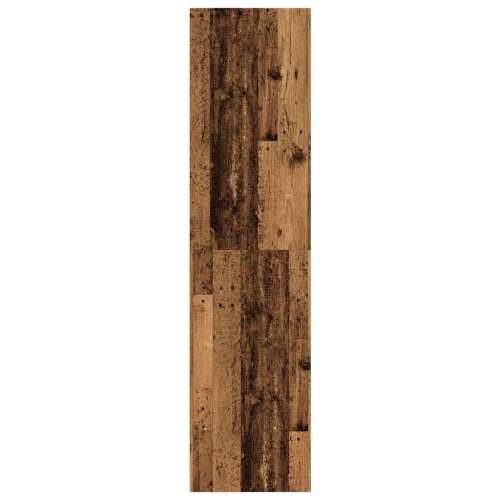 Ormar boja staro drvo 80 x 50 x 200 cm od konstruiranog drva - Staro drvo 80 x 50 x 200 cm 1 2 ladice Cijena
