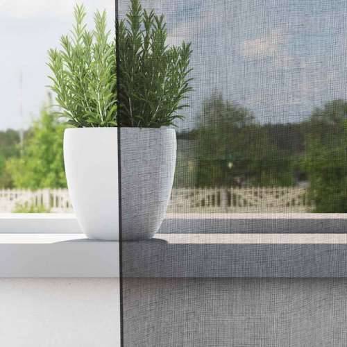 Voile zavjese s ušicama 2 kom crne 140x175 cm - Crna 140 x 175 cm 1 s ušicama Cijena