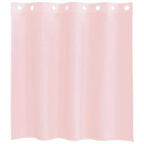 Voile zavjese s ušicama 2 kom svijetlo ružičaste 140x140 cm - Svijetlo ružičasta 140 x 140 cm 1 s ušicama Cijena