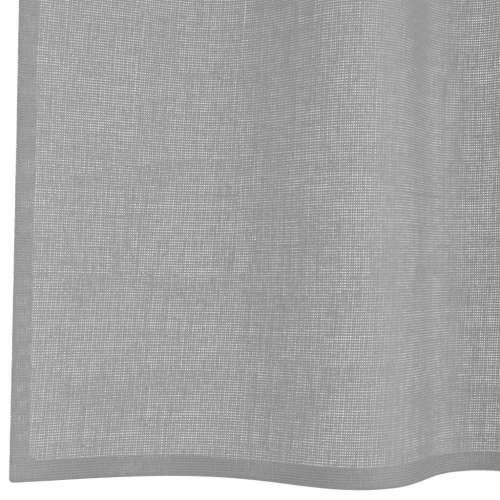 Voile zavjese s ušicama 2 kom svijetlosive 140x300 cm - Svjetlosiva 140 x 300 cm 1 s ušicama Cijena