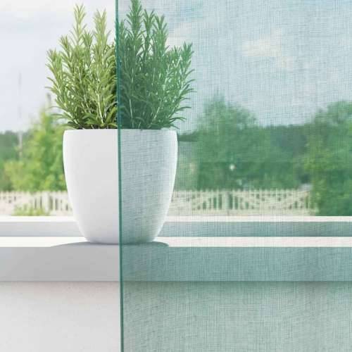 Voile zavjese s ušicama 2 kom tirkizne - Tirkizna 140 x 245 cm 1 s ušicama Cijena