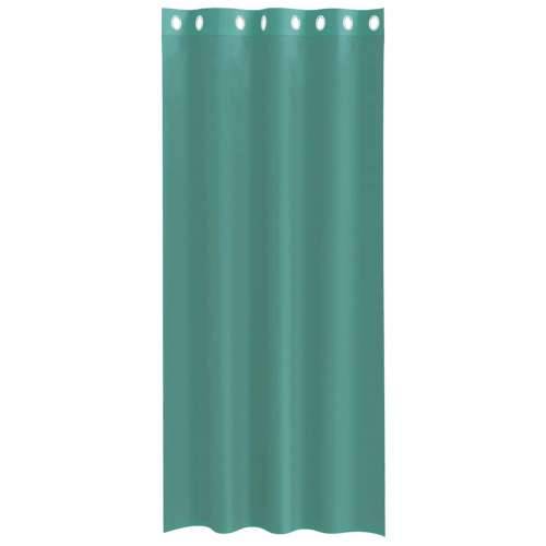 Voile zavjese s ušicama 2 kom tirkizne - Tirkizna 140 x 245 cm 1 s ušicama Cijena