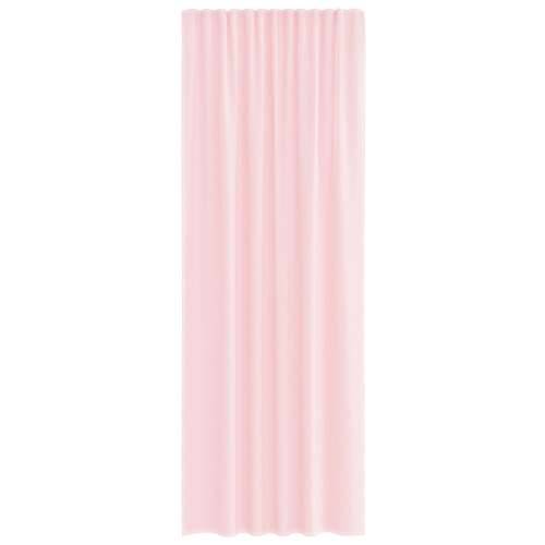Voile zavjese s džepovima za šipke 2 kom svijetlo ružičaste - Svijetlo ružičasta 140 x 260 cm 1 s džepovima za šipke Cijena